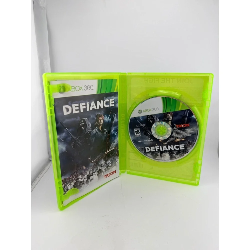 Defiance Microsoft Xbox 360 Game Trion Worlds Sci-Fi Shooter CIB NTSC 2013